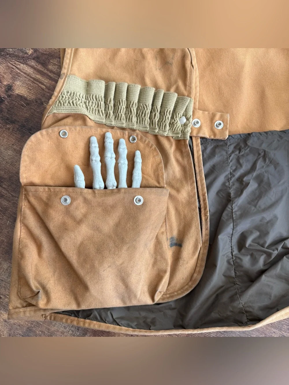 Vintage 60s Hunting Vest Western Trails ~ Size Medium